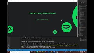 15112 Term Project  Jam and Jelly Playlist Maker [upl. by Kcirddec]