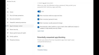 How to turn onoff Potentially unwanted app blocking in Windows 11 [upl. by Trilbie]
