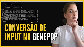 Como usar o programa GENEPOP para fazer arquivo de entrada para outros programas [upl. by Resee973]