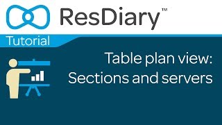 Table plan view servers and sections [upl. by Ballinger]