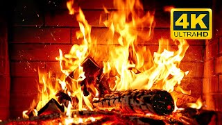 🔥 Cozy Fireplace 4K 12 HOURS Fireplace with Crackling Fire Sounds Crackling Fireplace 4K [upl. by Trub]