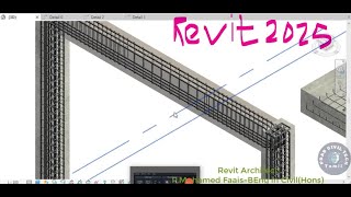 Revit beam rebar  Revit reinforcement in beam  Revit 20252  Revit 2025 [upl. by Demb]