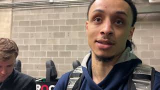 Jaelin Llewellyn Discusses Michigan Loss To MSU Growing Confidence As He Nears 100 Percent [upl. by Haldis]