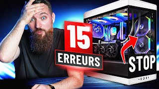 15 ERREURS à NE PAS FAIRE sur ton PC GAMER [upl. by Inama68]