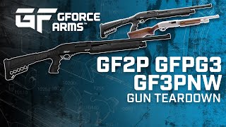 GForce Arms  GF2P GF3PNW GFPG3 PumpAction Shotgun Firearm Teardown [upl. by Ermine]