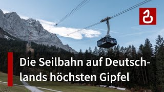 Seilbahn Eibsee  Zugspitze  Rekordseilbahn auf Deutschlands höchsten Gipfel  Doku 4K [upl. by Earle]