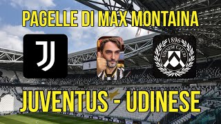 JUVENTUS  UDINESE PAGELLE DI MAX MONTAINA [upl. by Licec104]