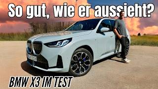 BMW X3 20 und M50 xDrive Besser als Audi Q5 und Mercedes GLC Benziner im Test  2024  2025 [upl. by Alphonsa]