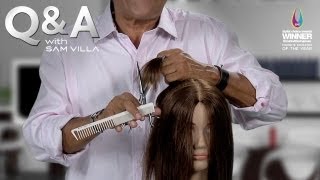 How To Cut Layers In Stick Straight Hair [upl. by Okkin]