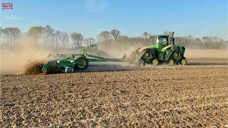 45ft JOHN DEERE 2680H High Speed Disk [upl. by Muhcan]