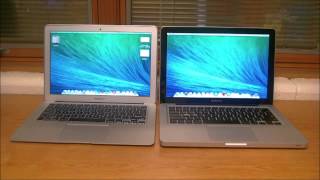 MacBook Air vs MacBook Pro Startup Times [upl. by Trix]