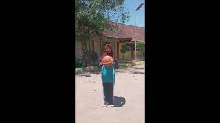 Cara overhead pass basketball bidang olahraga pramuka garuda penggalang [upl. by Yessej]