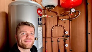 How an Unvented Cylinder and Central Heating Work [upl. by Kala381]