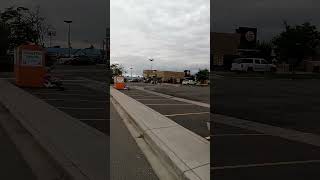 That pig going into Burger King at the same time as me following me Sept 5 9am Aurora Colorado [upl. by Einnaej]