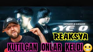 KUTILGANGA YARASHA TRACK BOLDIMI M1NOR ft UZMIR  YE O REAKSYA UZRAP REACTION [upl. by Aeynod]