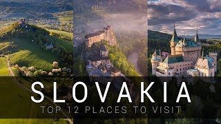 Slovakia  TOP 12 places you MUST SEE  CINEMATIC video [upl. by Ayana]