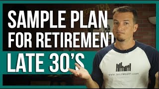 How to invest for retirement at 38❓The sample plan [upl. by Marji]