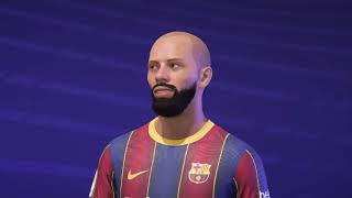 Javier Mascherano FIFA 21 Pro clubs look alike tutorial  FC Barcelona Version  Argentina  LEGEND [upl. by Bonnee]