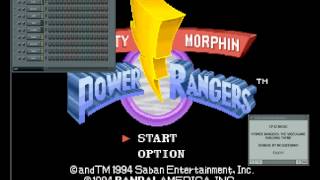 Power Rangers The Videogame SNES  Building Theme  CPS2 ReArrange FL Studio [upl. by Hillegass]