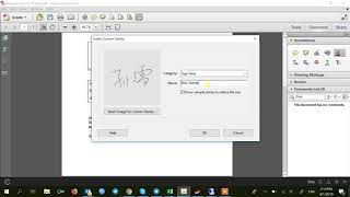 How to add Signature on Adobe Acrobat Pro [upl. by Mot864]