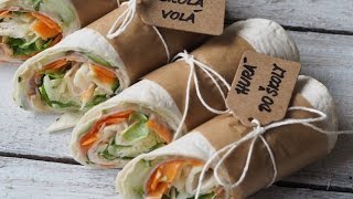 RECEPT  Tortilla Wrap [upl. by Ayita]