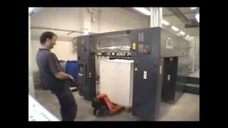 MAN Roland 700 Offset Printing Machine  Printing Press [upl. by Lenette]