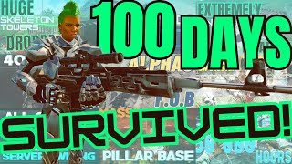 How We Survived 100 Days In A Land Base On ARKs Most Popular PvP Server  ARK  PvP [upl. by Masson837]