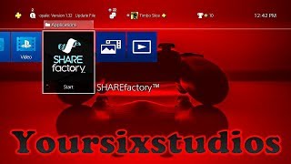 How to make PS4 CUSTOM THEMES amp WALLPAPERS to PROMOTE YOUR YOUTUBE CHANNEL with SHAREFACTORY [upl. by Nylasor]