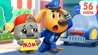 Baby Swan Got Lost  Police Cartoon  Kids Cartoon  Sheriff Labrador  BabyBus [upl. by Hickey631]