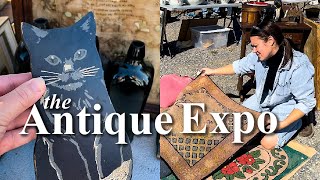 Shopping The Antique Expo [upl. by Tien]