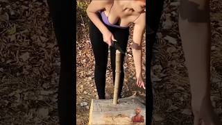 🔥 Survive Like a Pro with Top Forest Skills 🪵 survival bushcraft camping outdoors [upl. by Leclair]