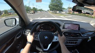 2018 BMW 7 Series 740Le xDrive POV Test Drive by AutoTopNL [upl. by Annairdua]