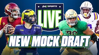 247Sports Live NEW NFL Mock Draft  Full First Round  CBS Sports Ryan Wilson Joins [upl. by Merri]