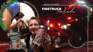 Hutterite Christmas Treats  Firetruck ParadeVlog 136 [upl. by Hailat993]