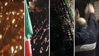 Dal 2007 a oggi le commemorazioni fasciste ad Acca Larenzia i video del saluto romano negli [upl. by Nitfa]