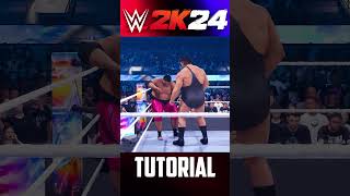 WWE 2K24  Como romper el ring  TUTORIAL [upl. by Oicnedif]