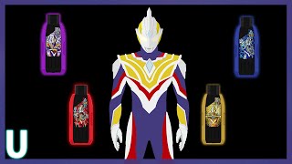 Ultraman Trigger Henshin Animation [upl. by Angell]