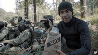 Probando COMIDA MILITAR de emergencia con las Fuerzas Especiales 🦇 [upl. by Daryl271]