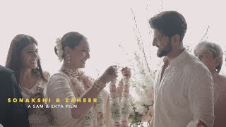 Sonakshi amp Zaheer  The Wedding Film  Sam amp Ekta [upl. by Augusto248]