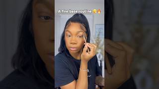 Best Drugstore Base Routine For Black Women makeup howto [upl. by Snah338]