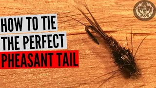 How To Tie The Perfect Pheasant Tail Nymph  Classic NZ Flies [upl. by Erdnaxela]