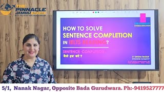 SENTENCE COMPLETION  IELTS READING  TIPS AND TRICKS FOR SENTENCE COMPLETION SENTENCECOMPLETION [upl. by Aligna113]