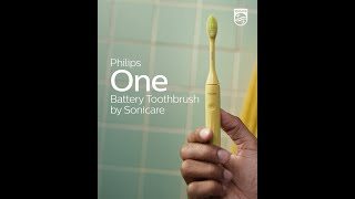 Philips One by Sonicare Battery Toothbrush [upl. by Eaner62]