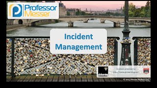 Incident Management  CompTIA Security SY0401 23 [upl. by Dao565]