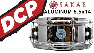 Sakae Aluminum Snare Drum 14x55 [upl. by Costanzia]