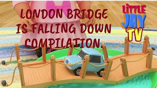 London Bridges Falling Down  Best SONGS COMPILATION nurseryrhymes londonbridgeisfallingdown [upl. by Cordier503]