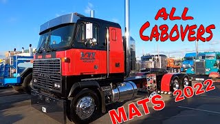 Cabovers MATS 2022 Mid America Truck Show [upl. by Ludly630]