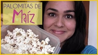 Como Hacer Palomitas de Maíz Naturales en el Microondas [upl. by Conchita]