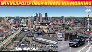 Minneapolis UberLyft Debate This Morning [upl. by Carce711]