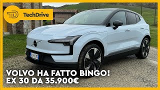 VOLVO EX30 da 35900€  COME VA SU STRADA [upl. by Luo]